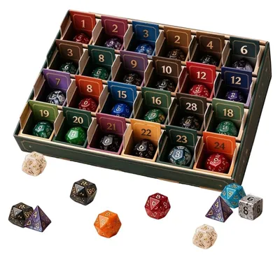 Productafbeelding van Kerstkalender Adventskalender 2026 24 Dagen Advent Grappig Hars