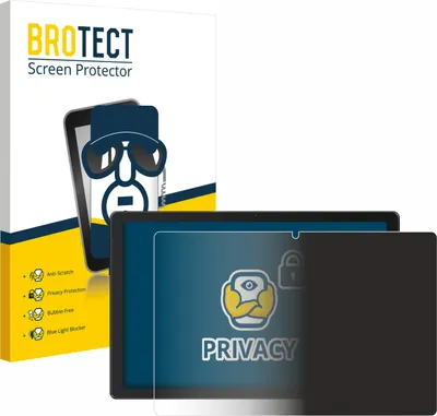 Produktbild von BROTECT Sichtschutzfolie für HotLight HOTC101 10" Anti-Spy Privacy Sichtschutz Blickschutz Folie Blaulicht-Schutz