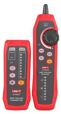 Obrázok produktu pre Digitálny lokalizátor káblov UNI-T UT683KIT