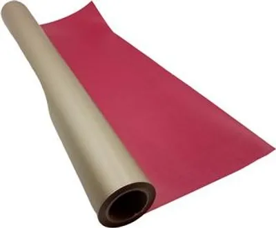 Produktbild von Kraftpapier Bordeaux-Gold 70 cm-25 m 60 g