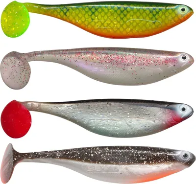 Produktbild von FTM Seika Pro Trouble Shad - Gummifisch, Länge:8cm, Farbe:Hot Perch