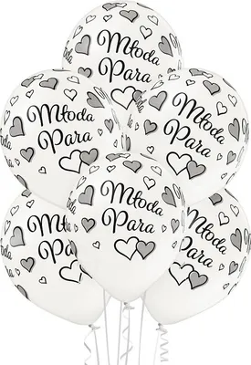 Produktbild von Latexballons 12 Zoll Junges Paar 6 Stk.