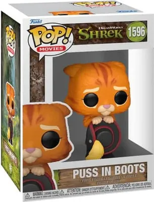 Zdjęcie produktu dla Funko POP Shrek 1596 Puss in Boots Figurka Kolekcjonerska