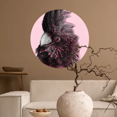 Produktbild von MuchoWow® - Mauerkreis - Wand Bilder - Wandsticker - Wohnzimmer Dekoration - Dekoration für die Wände - Aluminium - Babyzimmer
