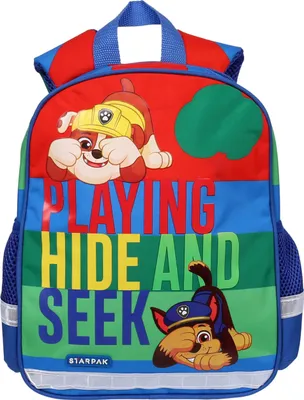 Obrázek produktu pro Paw Patrol Chase Rubble předškolní batoh pro chlapce, modrý s odrazkami
