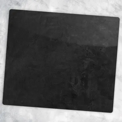 Produktbild von Glas-Herdabdeckplatten Glaskeramikkochfeld-Abdeckung Spritzschutz Glas 60 cm x 52 cm - Schwarzer Stein