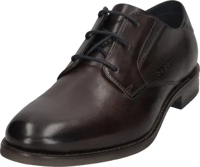 Zdjęcie produktu dla Buty sznurowane Bugatti – ciemnobrązowa skóra: 41: Normalny rozmiar: 41 Szerokość: Normalna