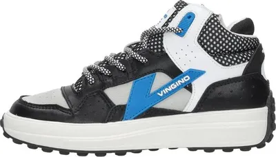 Produktbild von Vingino Vito Mid  Sneakers Hoog - Zwart - Maat 36