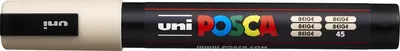 Image de POSCA PC5M BE POSCA Marqueur à pigments PC-5M, beige