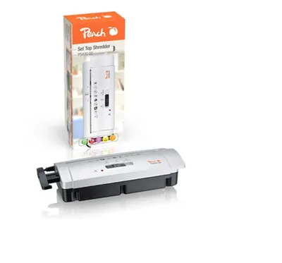 Produktbild von Peach PS400-00, Streifenzerkleinerung, 22 cm, 7 mm, 72 dB, 6 Blätter, P-1