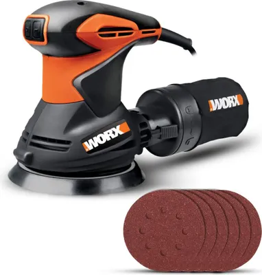 Image de Meuleuse excentrique Worx WX652.1, ⌀125mm
