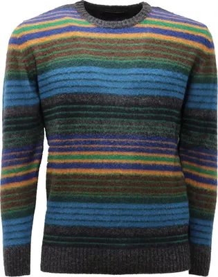Obrázek produktu pro 5428AF maglione uomo ALTEA šedý/barevný vlněný svetr pánský