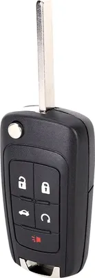 Produktbild von Schlüsselgehäuse, 5 Tasten, Auto Klapp Schlüsselanhänger, Ersatz passend für Chevrolet Camaro 2010-2013