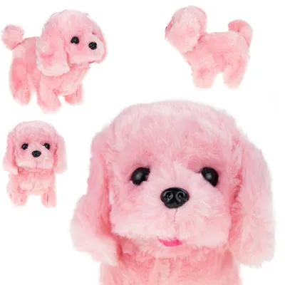 Produktbild von Interaktiver Hund, Der Herumläuft Und Bellt – Rosa Welpe