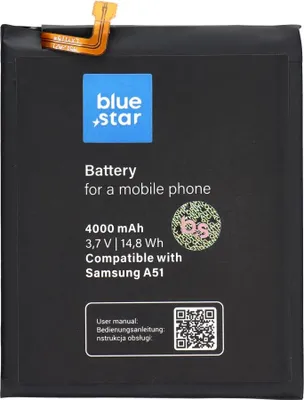 Produktbild von AKKU passend für Samsung Galaxy A51 4000 m/Ah Li-Ion BS PREMIUM