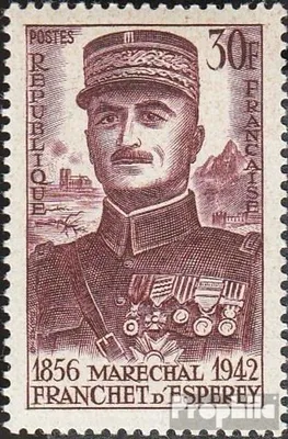 Produktbild von Briefmarken Frankreich 1956 Mi 1092 (kompl.Ausg.) postfrisch Heerführer