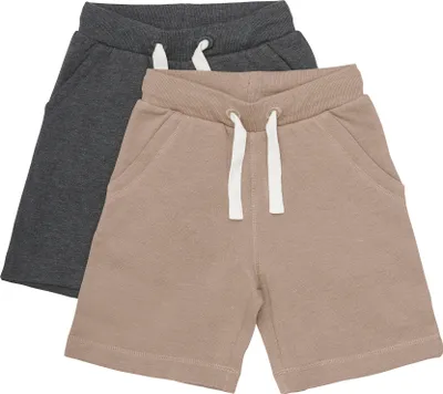 Produktbild von MINYMO MIBasic 53 -Sweat short (2-pack) Uni Kinder Sweat Shorts kurze Hose Bermuda 100% Baumwolle regular fit