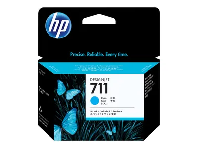 Immagine prodotto di HP 711   3x Cyan                Tintenpatrone