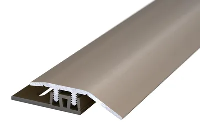 Produktbild von Carl Prinz Anpassungsprofil 323 Edelstahl matt 100 cm | 34 mm | Aluminium | Clip-System | Höhenausgleich bis 7,5 mm