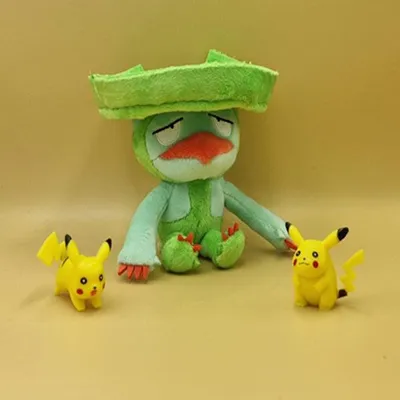 Produktbild von Pokemon Lombrero Kuscheltier - 14 cm Plüschtier Lombrero