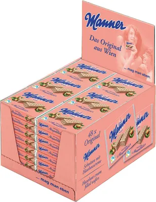 Produktbild von Manner Neapolitaner Schnitten 48 Stück - 3600g