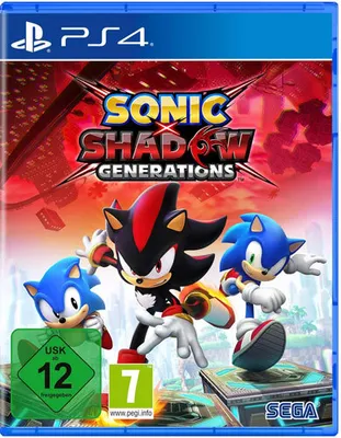 Produktbild von SEGA Sonic X Shadow Generations, PlayStation 4, E10+ (Jeder über 10 Jahre), Physische Medien