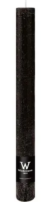 Produktbild von INNA-GLAS Tafelkerze AURORA, schwarz, 25cm, Ø3,5cm, 25h - Germany - Stabkerze