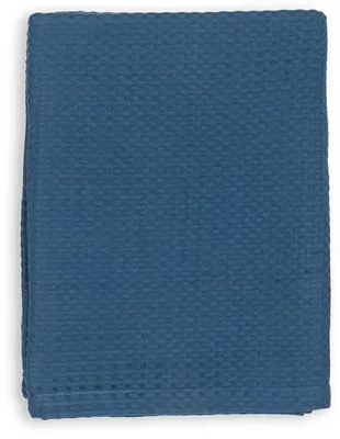 Produktbild von Unyqoos® Tagesdecke mit Waffelstruktur, 100% Baumwolle, 160×230 cm (waschbar 30°C, ca. 150×220 cm) – Überwurf für Sofa, Bett & Sessel