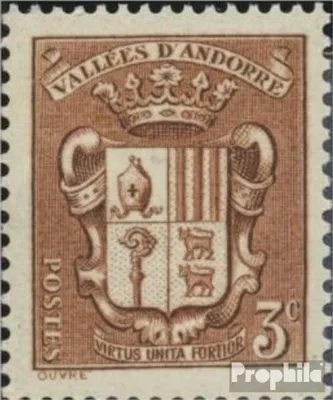 Produktbild von Briefmarken Andorra - Französische Post 1936 Mi 51 postfrisch Freimarken