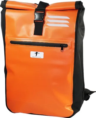 Produktbild von Red Loon Kurier Rucksack Courier Bag Kuriertasche LKW-Plane Backpack Fahrrad schwarz oder orange, Herstellernummer:VDP64186, Farbe:Orange