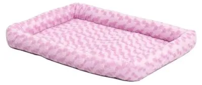 Obrázok produktu pre Vankúš pre psov, dĺžka 61 cm, červený vankúš pre malé psie alebo mačacie postele s mäkkou výplňou.
