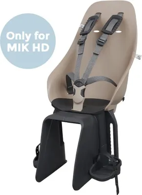 Zdjęcie produktu dla Dziecięcy fotelik rowerowy Urban Iki Ta-Ke tylko z systemem zatrzaskowym MIK HD Inaho Beige Black