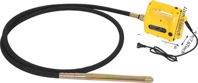 Produktbild von Betonrüttler, 2300W Leistung, 18000 U/min Geschwindigkeit, GELB