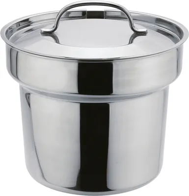 Produktbild von APS Suppentopf 18/10 Edelstahl, mit Deckel, Inhalt: 4,20 Liter