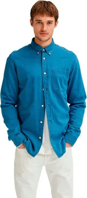 Produktbild von Selected Regrick Denim Langarmhemd Blau XS Mann Blau XS