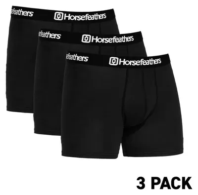 Immagine prodotto di Boxer Horsefeathers Dynasty confezione da 3 (nero) - M