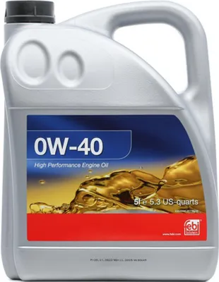 Produktbild von FEBI BILSTEIN für 0W-40 5 Liter Motoröl Motorenöl Synthetisch 229.5 229.3 Longlife-01 502 00 505 00 Öl
