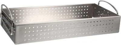 Produktbild von Edelstahl Besteckhalter mit Mesh-Design – Großer Utensilienorganizer für Küche und Büro