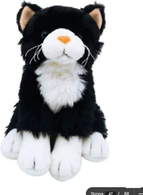 Image de ANEK - SMILY PLAY Peluche chat noir Smily Play SP84540
