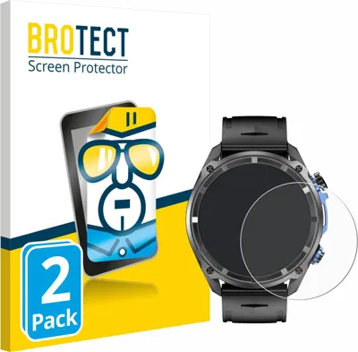 Produktbild von 2x Für Rogbid GeoX1 1.43" Schutzfolie BROTECT Displayschutz Display Schutz Folie Klar Transparent