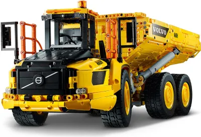 Produktbild von LEGO 42114 Technic Knickgelenkter Volvo-Dumper (6x6) ferngesteuertes Auto, Konstruktionsfahrzeug für Kinder und Erwachsene, ideal als Weihnachtsgeschenk