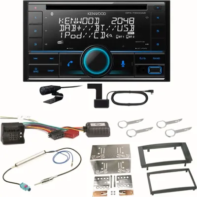 Produktbild von Kenwood DPX-7300DAB Bluetooth Digitalradio Einbauset für T5 2003-2015 Multivan