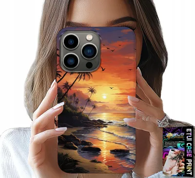 Produktbild von Tasche Für Iphone 16 Pro - Strand, Urlaub, Tropische Insel Fall