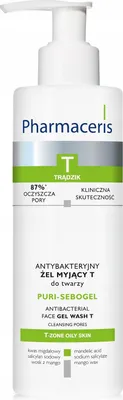 Produktbild von PHARMACERIS T antibakterielles Gesichtsgel 190 ml
