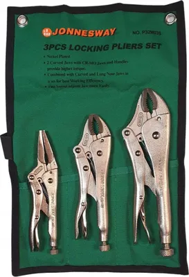 Image de P32M03S Jeu de 3 pinces morse