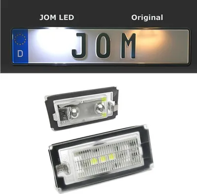 Produktbild von jom LED SMD CANBUS Kennzeichenbeleuchtung weiß für BMW E46 04-06 Neu