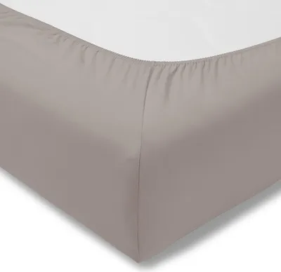Produktbild von Estella Baumwolle Feinjersey Spannbettlaken 140x200 cm - 150x200 cm Kiesel
