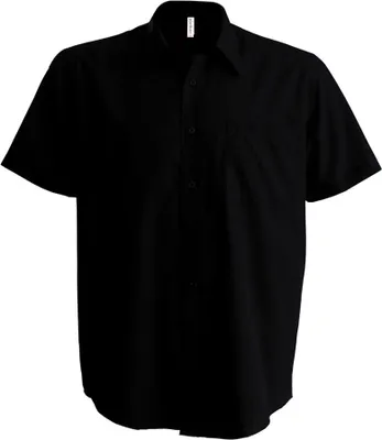 Immagine prodotto di Camicia Kariban in popeline a manica corta in cotone poliestere easy-care per uomo