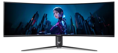 Zdjęcie produktu dla Acer UM.NZ7EE.001, 144,8 cm (57"), 7680 x 2160 px, 1 ms, Czarny