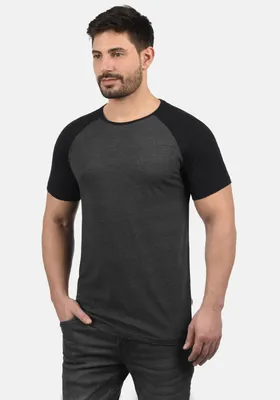 Produktbild von SOLID SDBastian Herren T-Shirt Kurzarm Shirt mit Rundhals-Ausschnitt Baumwollmischung Regular fit